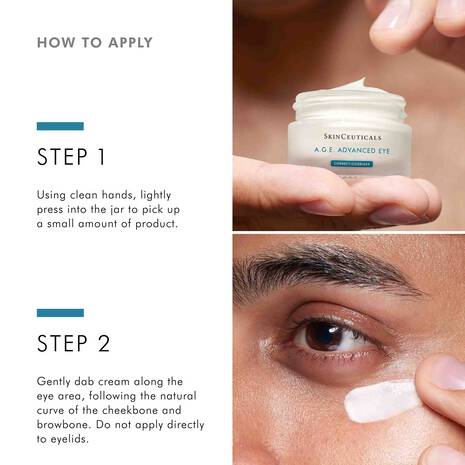 SkinCeuticals AGE Advanced Eye how to apply