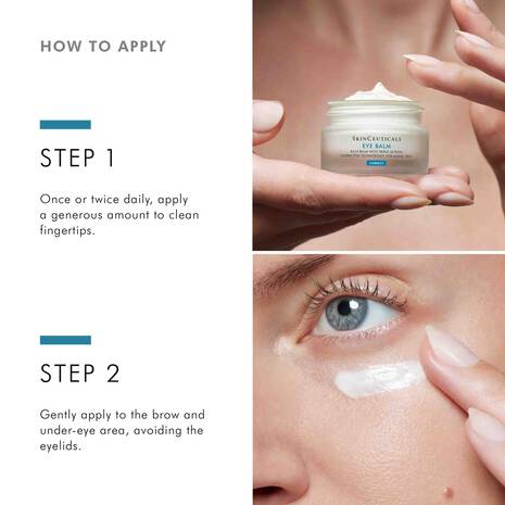 SkinCeuticals Eye Balm How to apply