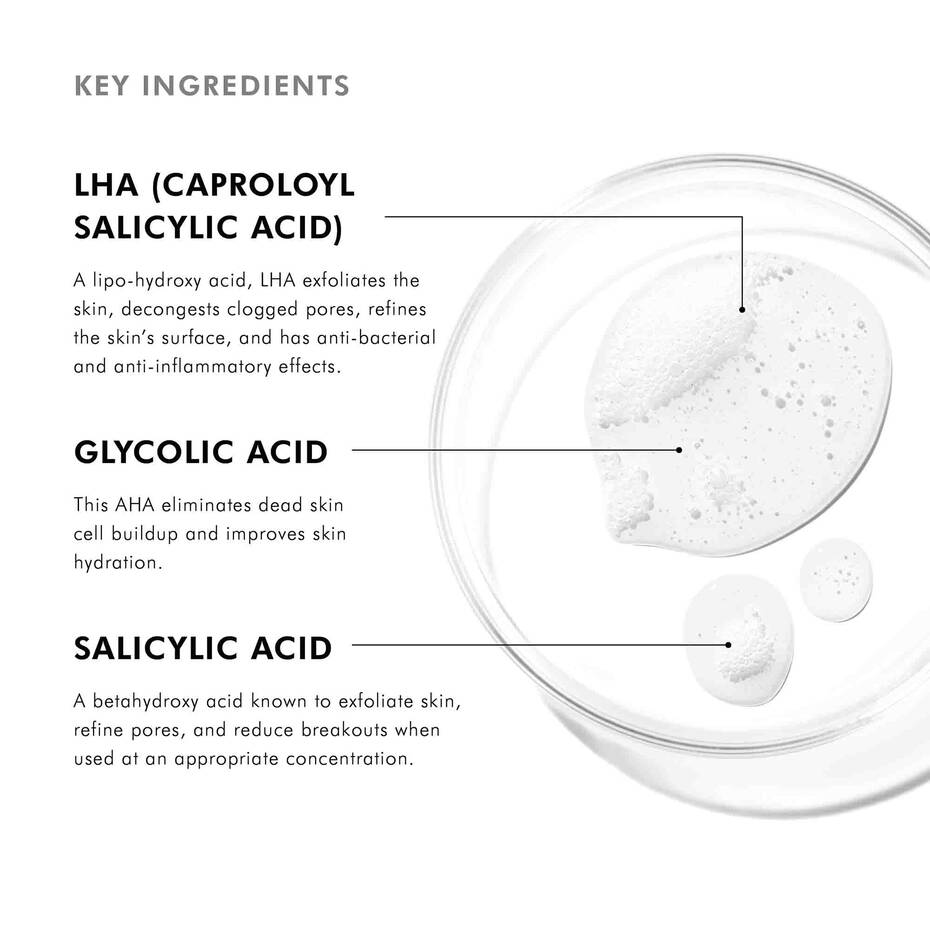 LHA Cleanser SkinCeuticals Key Ingredients