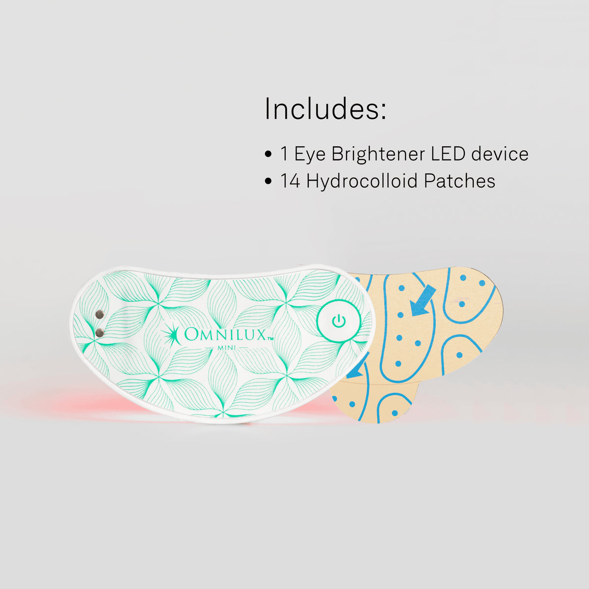 Patches and Device Omnilux Eye Brightener LED Eye Patch